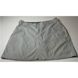 World Wide Sportsman Skirt Lightweight Quick Dry Tan Size 12 Outdoor Hiking